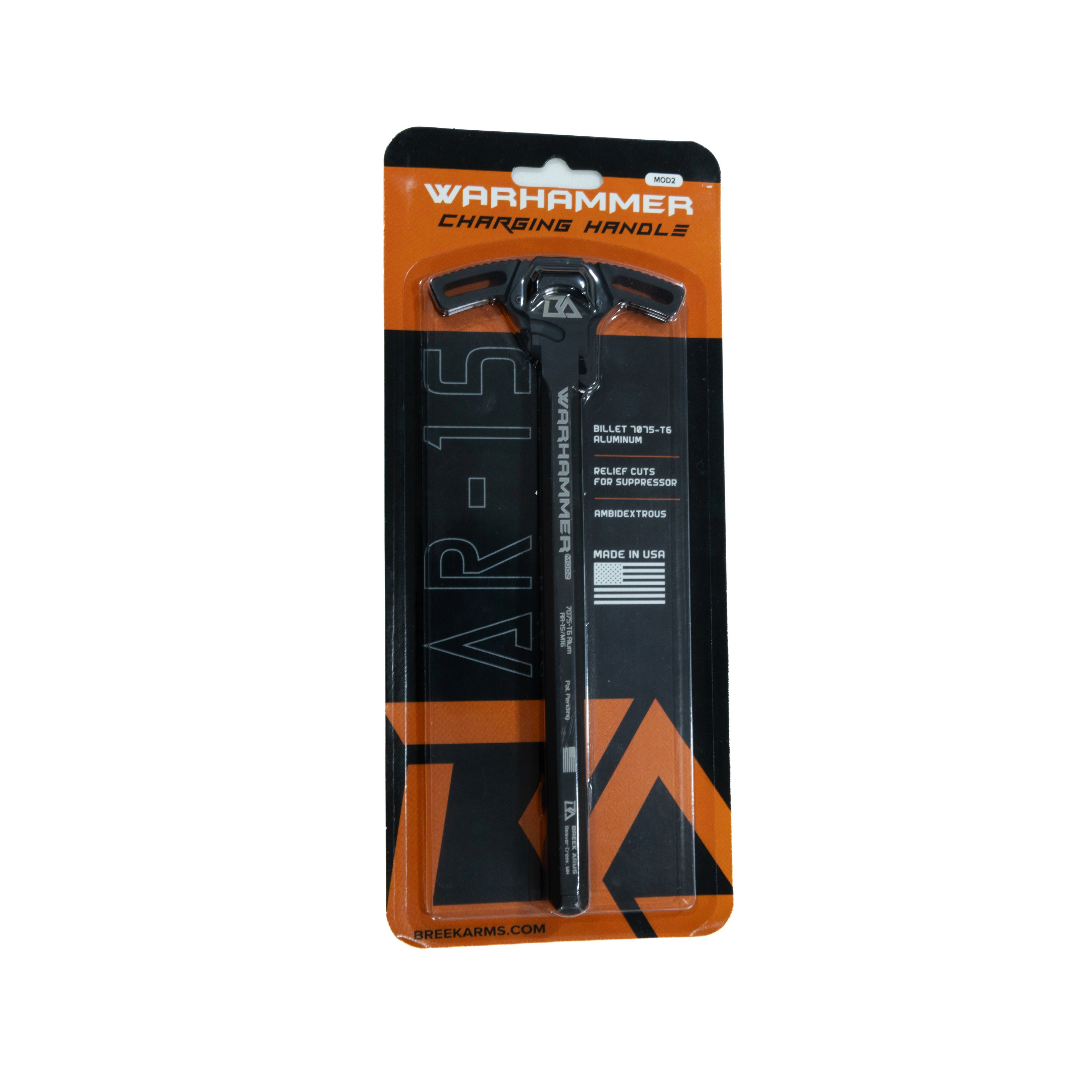 Breek Arms Micro WARHAMMER Mod2 AR-15 Charging Handle